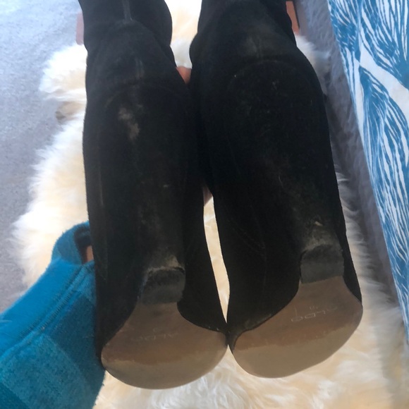 Aldo Lackie suede wedge boots - Picture 3 of 3